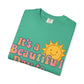 Unisex Garment-Dyed T-shirt | It's a Beautiful Day to Leave Me Alone - Perfect for Relaxation, Casual Outings, Birthdays, Gifts, Self-Care