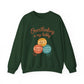 Cozy Unisex Crewneck | Overthinking Is My Hobby Sweatshirt - Thoughtful Souls, Ideal Gift for Friends, Self-Care Everyday Wear