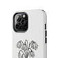 Phone Case | Skeleton Hand, Flower Bouquet - Tough and Stylish, Skeleton Design, Perfect for Grunge Lovers, Unique Gift for Everyday Use