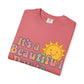 Unisex Garment-Dyed T-shirt | It's a Beautiful Day to Leave Me Alone - Perfect for Relaxation, Casual Outings, Birthdays, Gifts, Self-Care