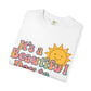 Unisex Garment-Dyed T-shirt | It's a Beautiful Day to Leave Me Alone - Perfect for Relaxation, Casual Outings, Birthdays, Gifts, Self-Care