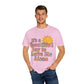 Unisex Garment-Dyed T-shirt | It's a Beautiful Day to Leave Me Alone - Perfect for Relaxation, Casual Outings, Birthdays, Gifts, Self-Care