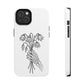 Phone Case | Skeleton Hand, Flower Bouquet - Tough and Stylish, Skeleton Design, Perfect for Grunge Lovers, Unique Gift for Everyday Use