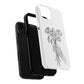 Phone Case | Skeleton Hand, Flower Bouquet - Tough and Stylish, Skeleton Design, Perfect for Grunge Lovers, Unique Gift for Everyday Use