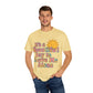 Unisex Garment-Dyed T-shirt | It's a Beautiful Day to Leave Me Alone - Perfect for Relaxation, Casual Outings, Birthdays, Gifts, Self-Care