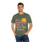 Unisex Garment-Dyed T-shirt | It's a Beautiful Day to Leave Me Alone - Perfect for Relaxation, Casual Outings, Birthdays, Gifts, Self-Care