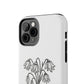 Phone Case | Skeleton Hand, Flower Bouquet - Tough and Stylish, Skeleton Design, Perfect for Grunge Lovers, Unique Gift for Everyday Use