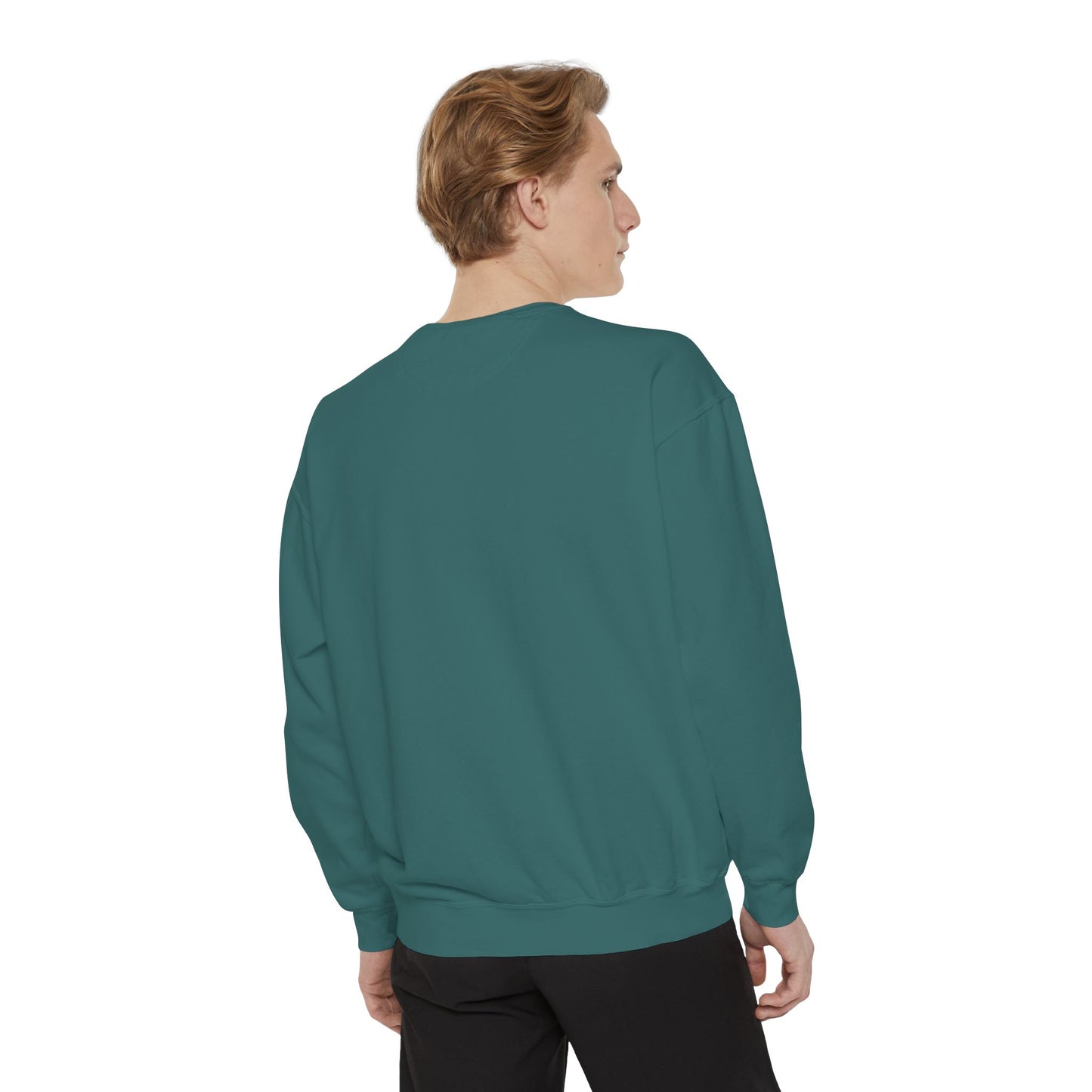 Unisex Garment-Dyed Sweatshirt | It's a Beautiful Day to Leave Me Alone - Cozy Gift, Relaxation Wear, Casual Outing, Sunshine Vibes