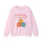 Cozy Unisex Crewneck | Overthinking Is My Hobby Sweatshirt - Thoughtful Souls, Ideal Gift for Friends, Self-Care Everyday Wear