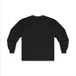 Unisex Ultra Cotton Long Sleeve Tee | Skeleton Hand, Flower Bouquet - Casual Summer Top, Gift, Streetwear Fashion, Unique Graphic Shirt