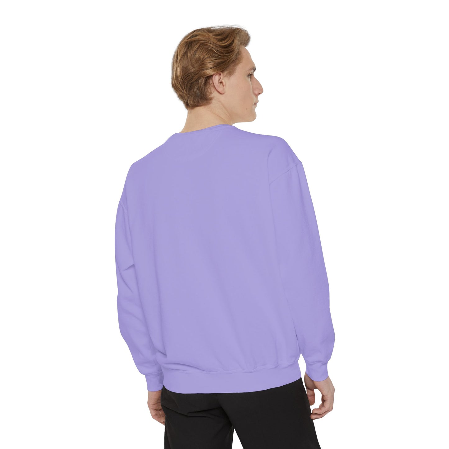 Unisex Garment-Dyed Sweatshirt | It's a Beautiful Day to Leave Me Alone - Cozy Gift, Relaxation Wear, Casual Outing, Sunshine Vibes