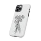 Phone Case | Skeleton Hand, Flower Bouquet - Tough and Stylish, Skeleton Design, Perfect for Grunge Lovers, Unique Gift for Everyday Use