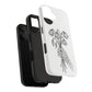 Phone Case | Skeleton Hand, Flower Bouquet - Tough and Stylish, Skeleton Design, Perfect for Grunge Lovers, Unique Gift for Everyday Use