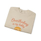 Cozy Unisex Crewneck | Overthinking Is My Hobby Sweatshirt - Thoughtful Souls, Ideal Gift for Friends, Self-Care Everyday Wear