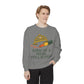 Unisex Garment-Dyed Sweatshirt | Kind of a Mess, Still Iconic - Casual Wear, Trendy Apparel, Perfect Gift, Messy Style, Everyday Comfort