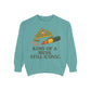 Unisex Garment-Dyed Sweatshirt | Kind of a Mess, Still Iconic - Casual Wear, Trendy Apparel, Perfect Gift, Messy Style, Everyday Comfort