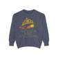 Unisex Garment-Dyed Sweatshirt | Kind of a Mess, Still Iconic - Casual Wear, Trendy Apparel, Perfect Gift, Messy Style, Everyday Comfort